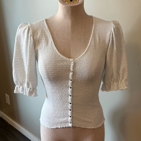 NATION LTD Laila Snap Corset Tee T-Shirt REVOLVE - Picture 4 of 11